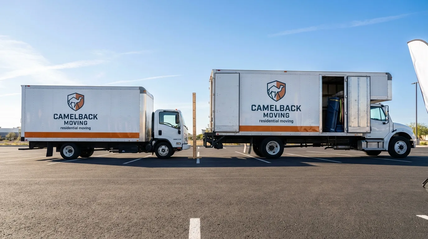 Moving truck size capacity guide in Heber Springs